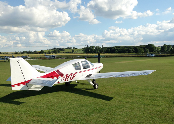 Plane on Cricket Club 